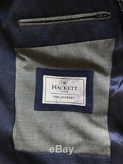 Hackett London Loro Piana Suit 38R slim fit