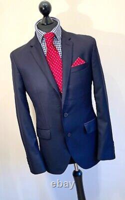 Hackett Mayfair Luxury 2 Piece Suit Wool/Mohair Mix Jacket 40R Trousers 36R
