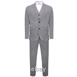 Harry Brown DANDY 3 Piece Slim Fit Suit in Grey 54088a/0568