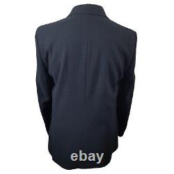 Harry Brown Mens 2 Piece Suit Blazer Jacket 42R Trousers W36R Navy Wool Slim Fit