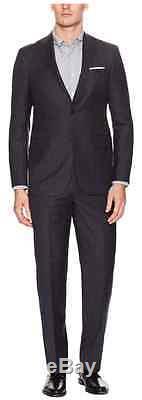 Hickey by Hickey Freeman Grey Pinstripe Slim-Fit Wool Suit