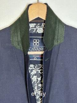 House Of Cavani Mens Formal 3 Piece Suit Blue Slim Fit 42R W36 WithC 40 L31 (0282)