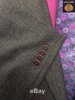 Hugo Boss 40 Regular(eu50) Luxury Grey Wool & Cashmere Slim Fit Suit
