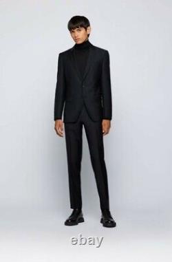 Hugo Boss Black Suit Guabello Super 130 Slim Fit 44R RRP £750 GENUINE