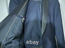 Hugo Boss Dark Blue Tuxedo Suit Slim Fit Size Chest 36 Regular Eu46 New Rrp £745