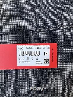 Hugo Boss Grey Aldon/Hartley Extra Slim-fit Suit (36R Jacket 30R Trousers)