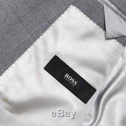 Hugo Boss Grey Check Slim Fit Suit UK46 Chest NEW WITH TAGS RRP £550