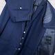Hugo Boss Hutson5/Gander3 3 Pc. Suit Slim Fit Wool Men's 40L/34W Blue Check