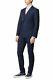 Hugo Boss Men's'Namil/Ben' Navy Slim Fit Wool Mohair Double Breasted Suit, 42R