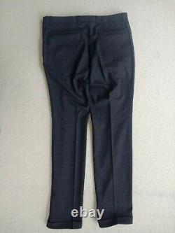 Hugo Boss Men's Slimfit Suit, Ryan1Win1, Grey Charcoal Wool, UK 34 Waist, 40R