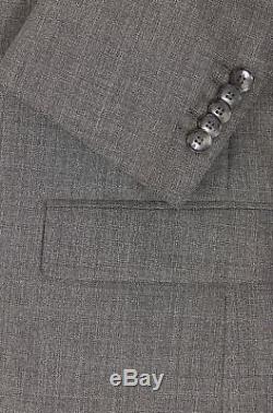 Hugo Boss Men's'T-Harver/Glover' Slim Fit Wool Silk Grey Suit, Size 38R