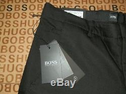 Hugo Boss Mens Black Mercedes Amg F1 Stretch Slim Fit Suit Pants Trousers £179