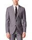 Hugo Boss Mens Grey Mini Grid Slim Fit Suit Suit C-Jeffrey C-Simmons 50309938021