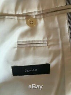 Hugo Boss Mens Lightweight Summer Suit -Slim fit Cotton Silk -40 R