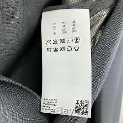 Hugo Boss Mens Slim Fit 2-Piece Suit Gray 38R 32W