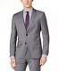 Hugo Boss Slim Fit Wool 2 Piece Men's Suit C Jeffrey C Simmons 50326164-036 Grey