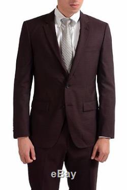 Hugo Boss T-Harvers2/Glover1 Men's Silk Wool Two Button Suit US 38R IT 48