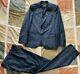 Hugo Boss blue prince of wales check huge6/genius5 wool suit slim fit 40 R NEW