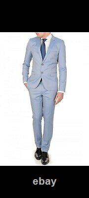 Hugo boss suit Arti Heggins slim fit jacket 38R trousers 32x32 freshly laundered