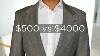 I Spent 7000 To Find The Best Suit For Men Hugo Boss Suit Supply Tom Ford