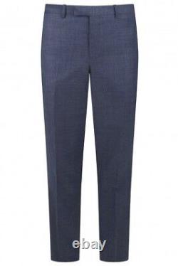 Italian Slim Fit Blue 3-Piece 42R Suit NEW