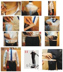 Ivory Blue Slim-Fit Suit 2-Piece, All Sizes Acceptable #195