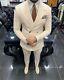 Ivory Slim-Fit Suit 2-Piece, All Sizes Acceptable #221