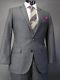 J CREW Ludlow Full Suit 38S Charcoal Gray 2 Btn Italian Wool Side Vents Slim Fit