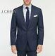 J. CREW Ludlow blazer wool navy blue herringbone suit jacket slim-fit 42R 42 NWT