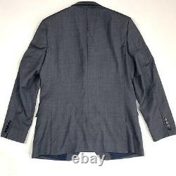 J. Crew Factory Thompson Slim Fit Wool Suit 40 R Blazer 33 x 32 Pants Gray G1730