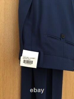 JEFF BANKS Blue Slim Fit Suit Jacket 40R and Trouser 34R set