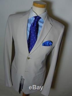 JIL SANDER MAINLINE''Tailor Made' Slim Fit Ivory Suit 38, 40, 44 RRP £1,150