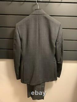 Kingsman Harry Slim-fit Checked Wool Suit Sz 38 / Brand New