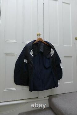Kingsman Slim Fit Navy Prince of Wales Check Blazer Jacket, fits 50 BNWT, £995