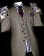 Luxury Mens Hackett London Tweed Puppytooth Slim Fit 3 Piece Suit 38r W32 X L32