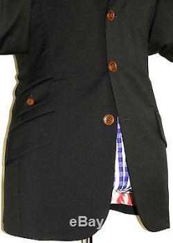 Luxury Mens Vivienne Westwood London Black Slim Fit 2 Piece Suit 38r W32 X L32