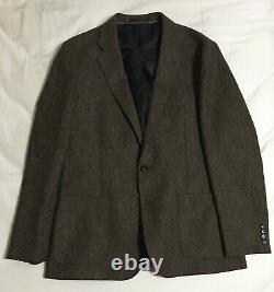 Ludlow Slim-fit unstructured suit jacket in English wool Item AO663 40R NWT