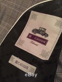 Luxurious Cavani Mens Suit 3 Piece Slim Fit Limited Edition Only 1 Left
