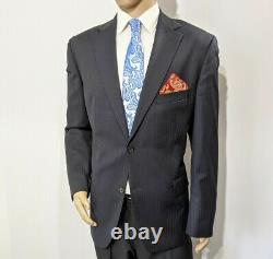 Luxury Hugo Boss Mens Suit Navy Slim Fit Mr Porter UK 46R W38 L31.5 RRP £595