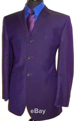 Luxury Men's Ozwald Boateng Bespoke Couture Slim Fit Suit 42r W36 L32