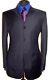 Luxury Men's Ozwald Boateng Bespoke Couture Slim Fit Suit 42r W36 L33