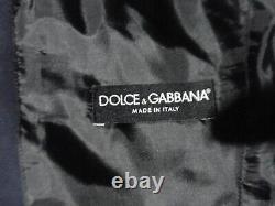 Luxury Mens D&g Dolce Gabbana Italian Navy 3 Piece Slim Fit Suit 38r W32 X L31