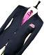 Luxury Mens Ozwald Boateng Savile Row Navy Pinstripe Slim Fit Suit 44r W38 X L32