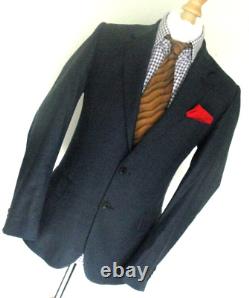 Luxury Mens Paul Smith London Blue Slim Fit Suit 40r W34
