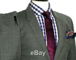 Luxury Mens Paul Smith The Kensington Charcoal Grey Slim Fit Suit 44r W38 X L33