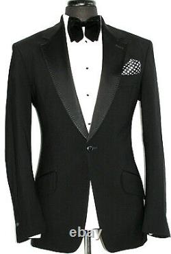 Luxury Mens Vivienne Westwood London Tuxedo Dinner Slim Fit Suit 40r W34 X L32