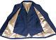 Luxury Mens Vivienne Westwood Waistcoat Combo Attached Navy Suit Jacket 42r