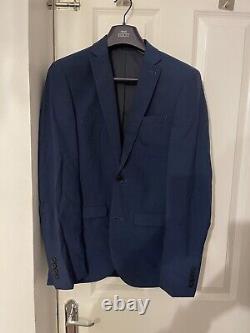 MENS NEXT SUIT, SLIM FIT 34R, NET TAILORING, WORE ONCE, 10/10 Condition