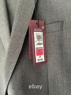 Marks & Spencer Alfred Brown New 2 piece suit Slim Fit Jacket 42R, Trousers 36L