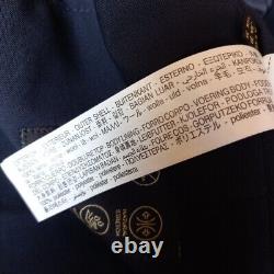 Massimo Dutti Navy Slim Fit Wool Suit 38C 31W RRP £329 Lightweight Anti-Crease